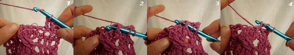 Front post stitch