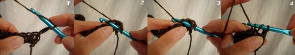 half double crochet stitch half double crochet stitch