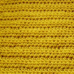 8 Inch Half Double Crochet Square