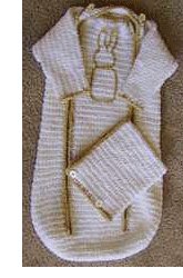 Baby car seat sleepsuit pattern