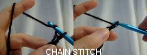 How to work chain stitch