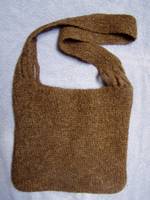 crochet felted wool bag